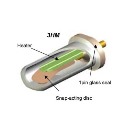 BEI Sensors 3HM Hermetic motor protector