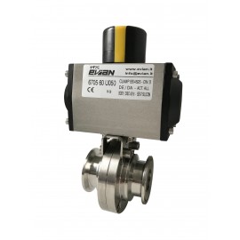 Evian 6700 M Clamp Butterfly Valve