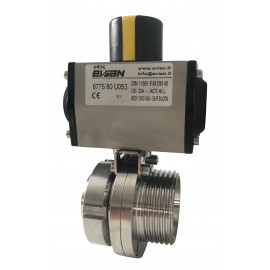 Evian 6700 M DIN M/M Butterfly Valve