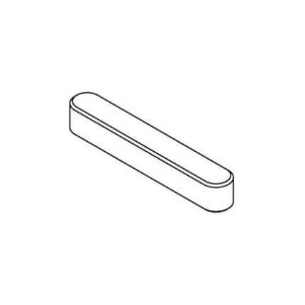 BEI Sensors Functional Safety Encoders Accessories Metal shaft key 4mm square by 25mm long 9435/001