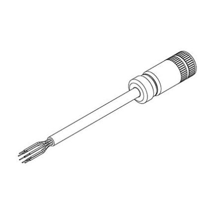 BEI Sensors Functional Safety Encoders Accessories Cable Connector Assembly 5M PVC M12 RAL-050-052