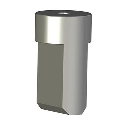 BEI Sensors 6VW Series Motor Fin Mount Probe Pad 0.5"x 1.25" 6VW3-08