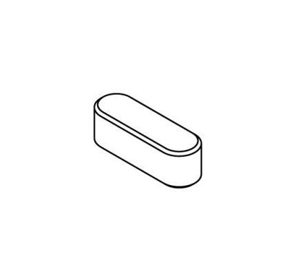 BEI Sensors Functional Safety Encoders Accessories Metal shaft key 4mm square by 8mm long 9435/009