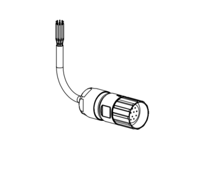 BEI Sensors Connectors/Cable Assemblies 3m RAL-030-017