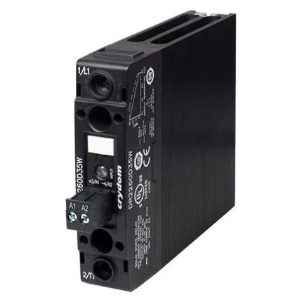 BEI Sensors DR22 Series DIN Rail Mount AC Output SSR DR2260D35WRJ