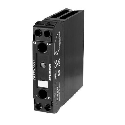 BEI Sensors DR22 Series | AC Output Low-Profile DIN Rail Mount SSR DR2224D30UR
