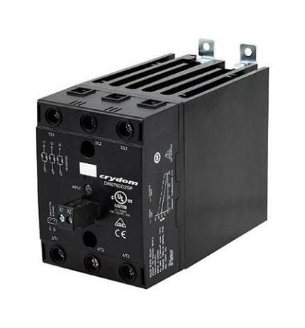 BEI Sensors DR67 Series DIN Rail Mount 3-Phase SSR DR6760D25RP
