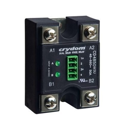 BEI Sensors Evolution Dual Series AC Output Panel Mount SSR CD4850W3V
