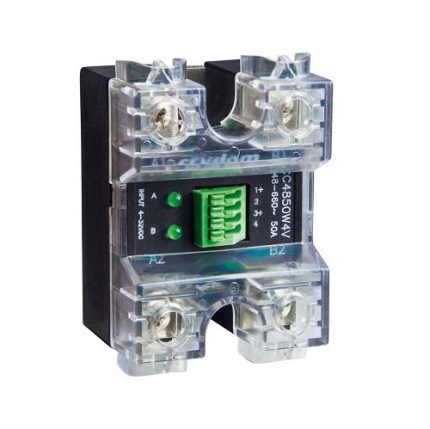 BEI Sensors Evolution Dual Series AC Output Panel Mount SSR CC4850W4V